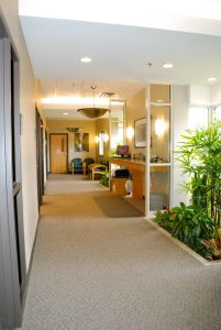Consultation area of oral surgeons office